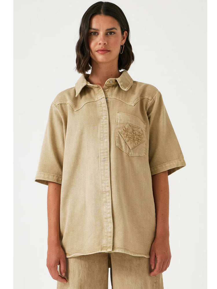 Seventy + Mochi Eva Shirt Desert Sand