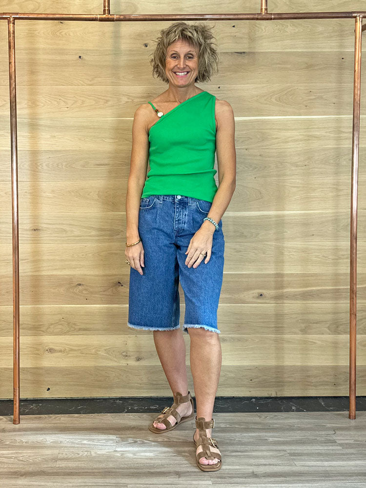 Fabienne Chapot Rhea Top Green Glimmer