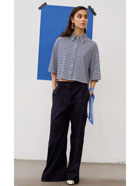 Floor Trousers Navy