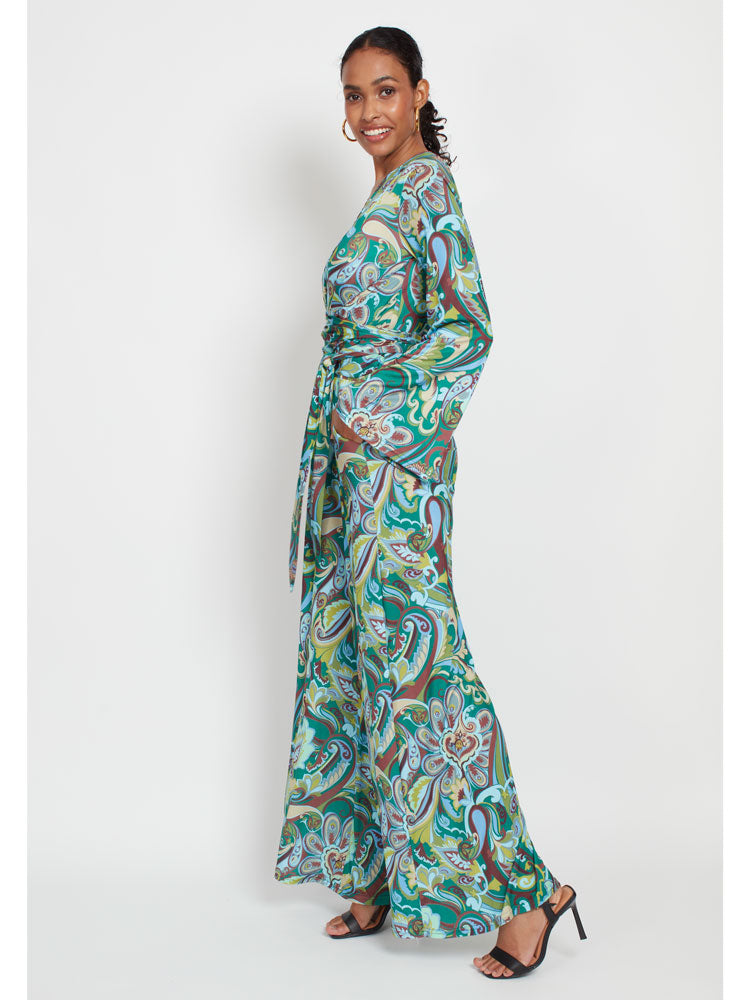 Onjenu Fenn Jumpsuit Wallpaper Floral