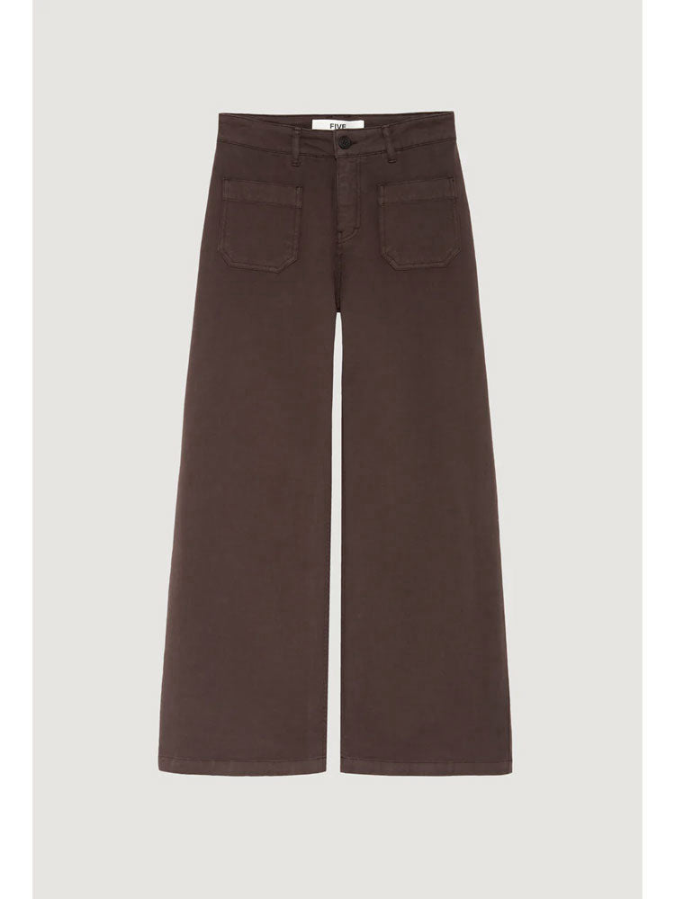 Five Lucia Pants Cacao