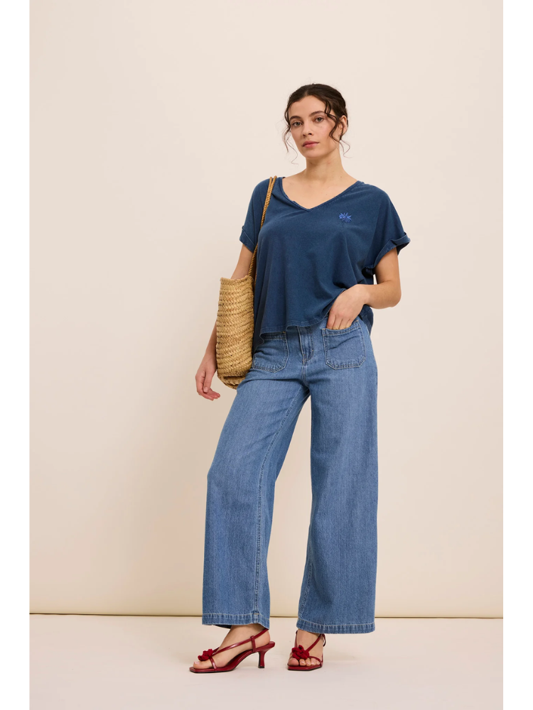 Five Tee Shirt Indigo