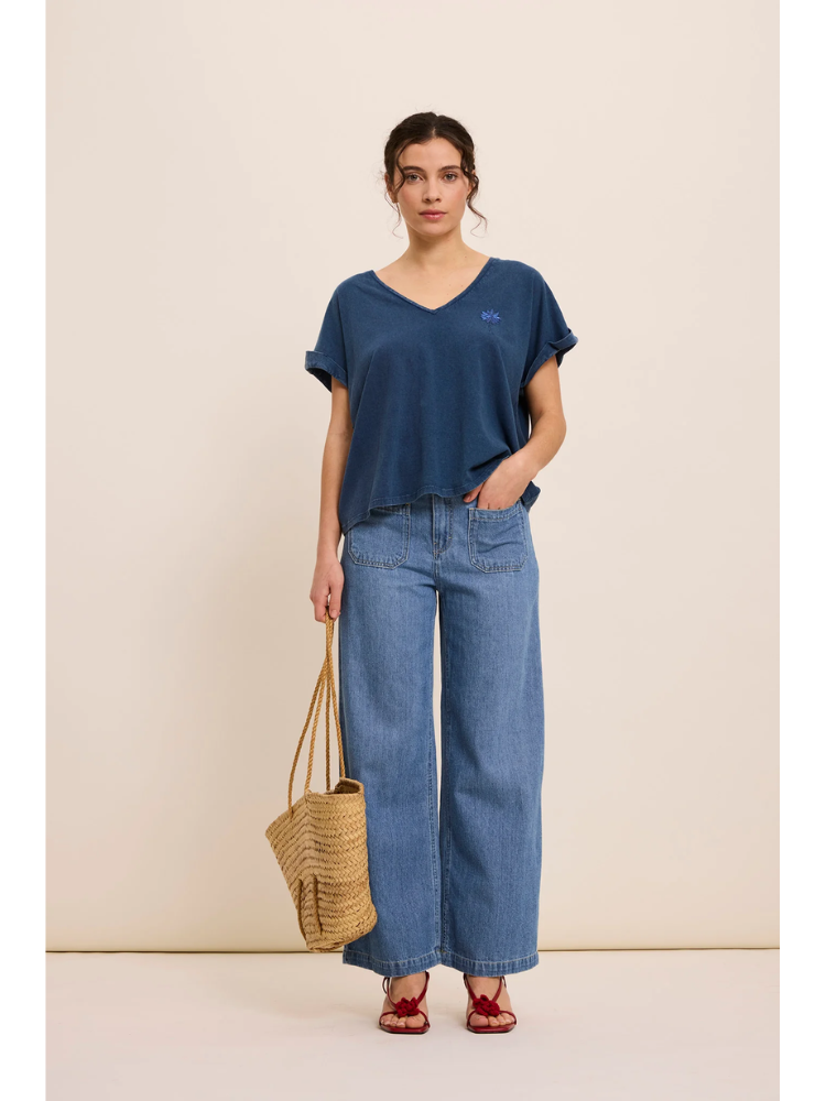 Five Tee Shirt Indigo