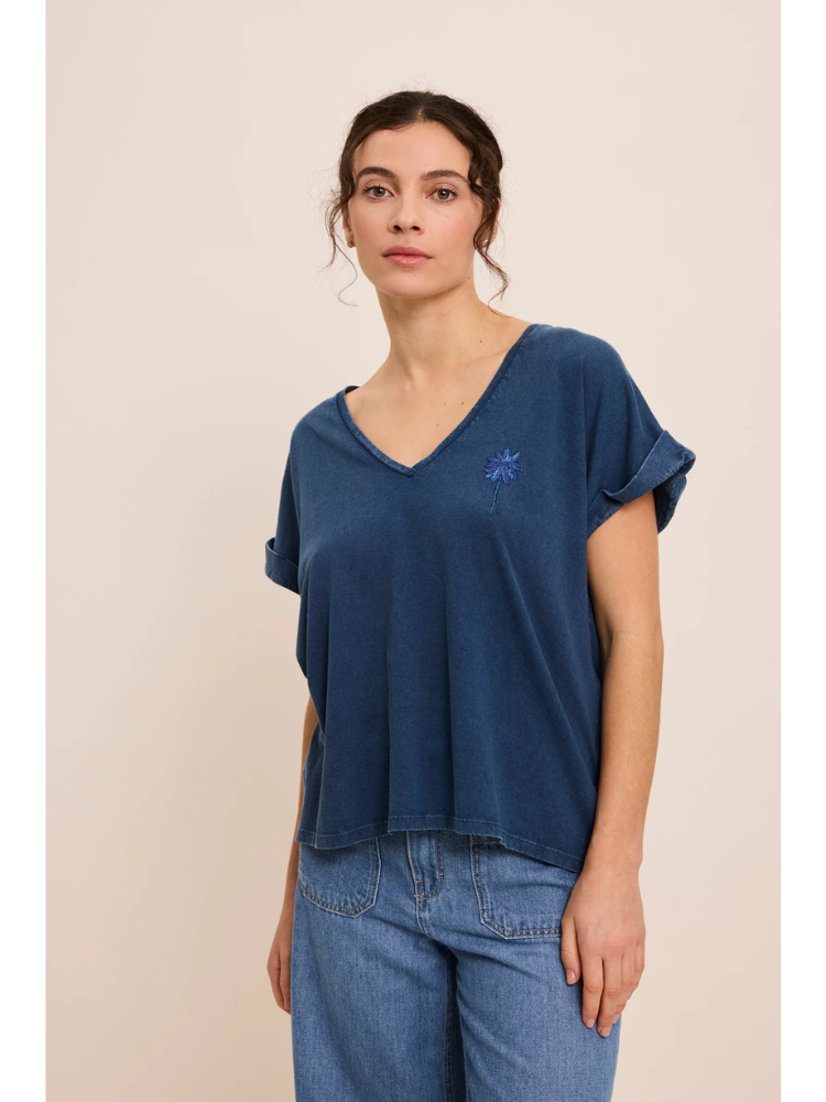 Five Tee Shirt Indigo