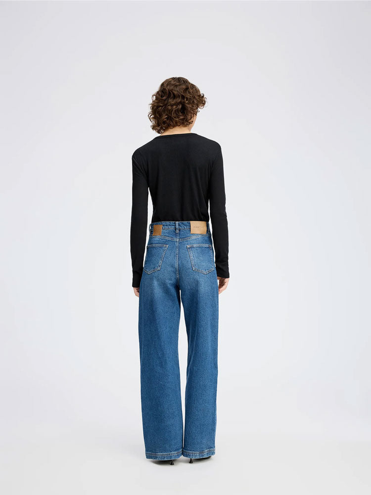 Munthe Grace Long Sleeve T-Shirt Black