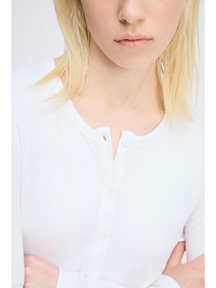 Munthe Grace Long Sleeve T-Shirt White