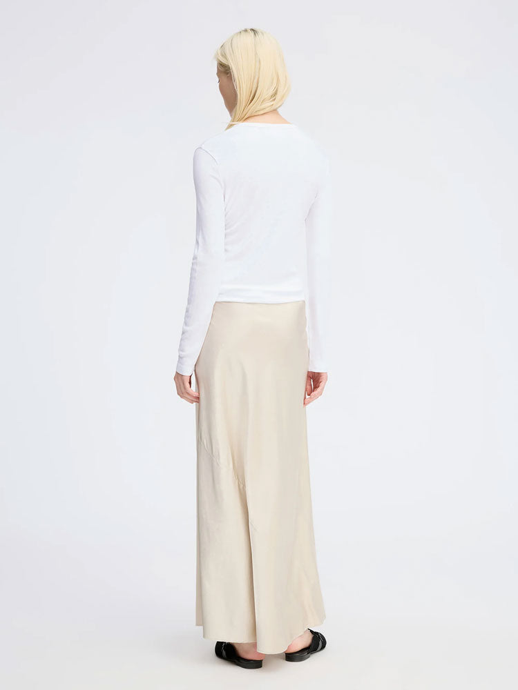 Munthe Grace Long Sleeve T-Shirt White
