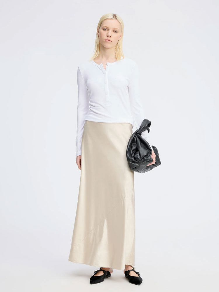 Munthe Grace Long Sleeve T-Shirt White