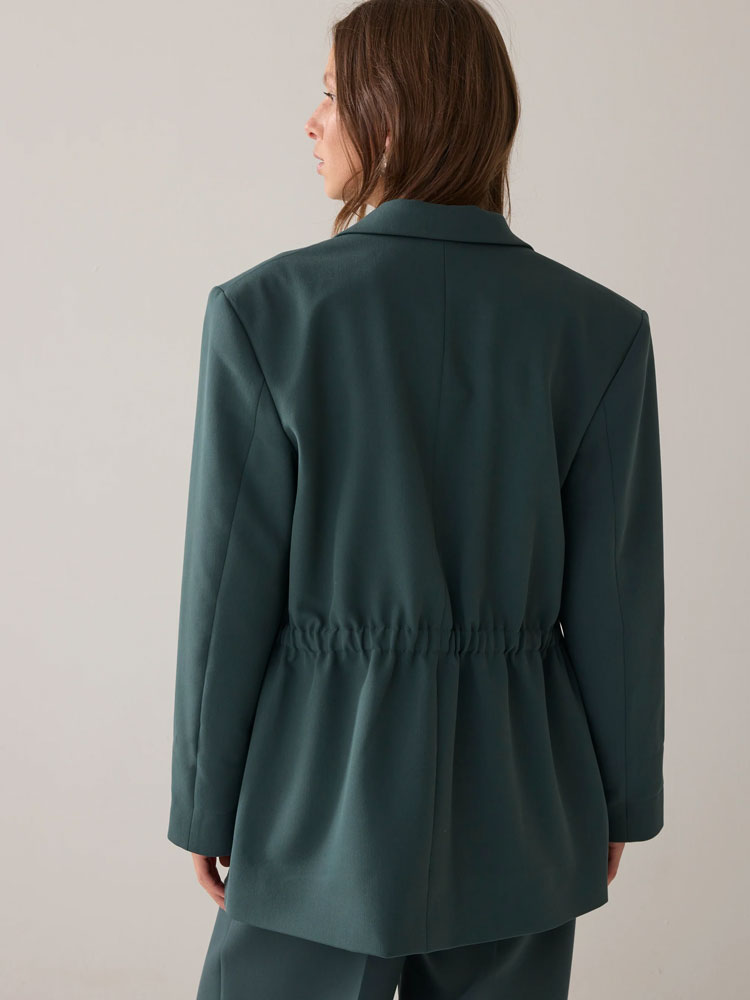 Summum Blazer Emerald Green