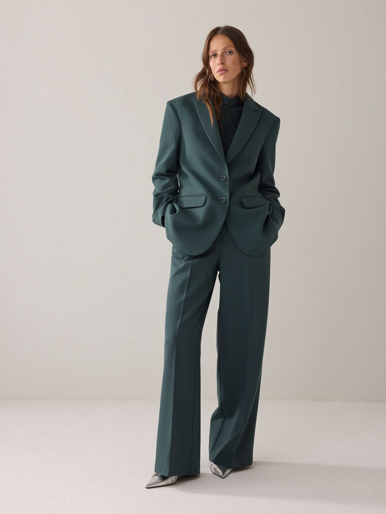 Summum Trousers Emerald Green