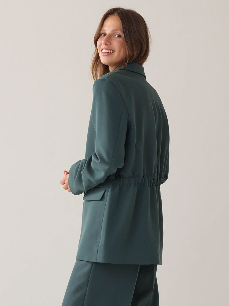 Summum Blazer Emerald Green