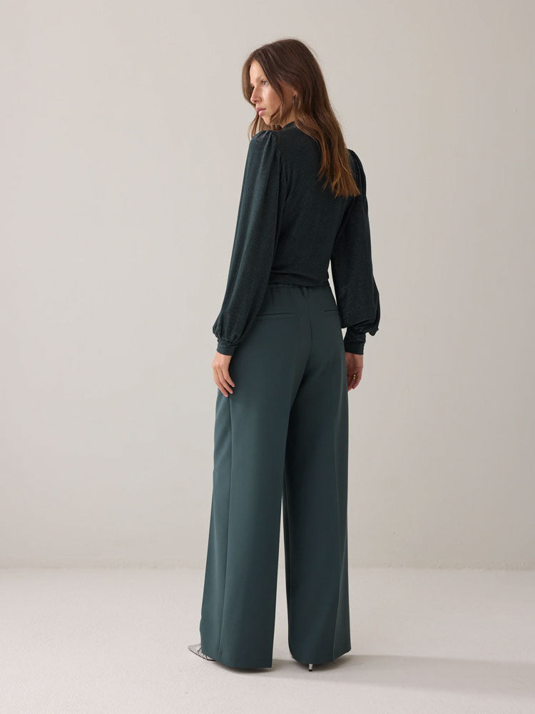 Summum Trousers Emerald Green