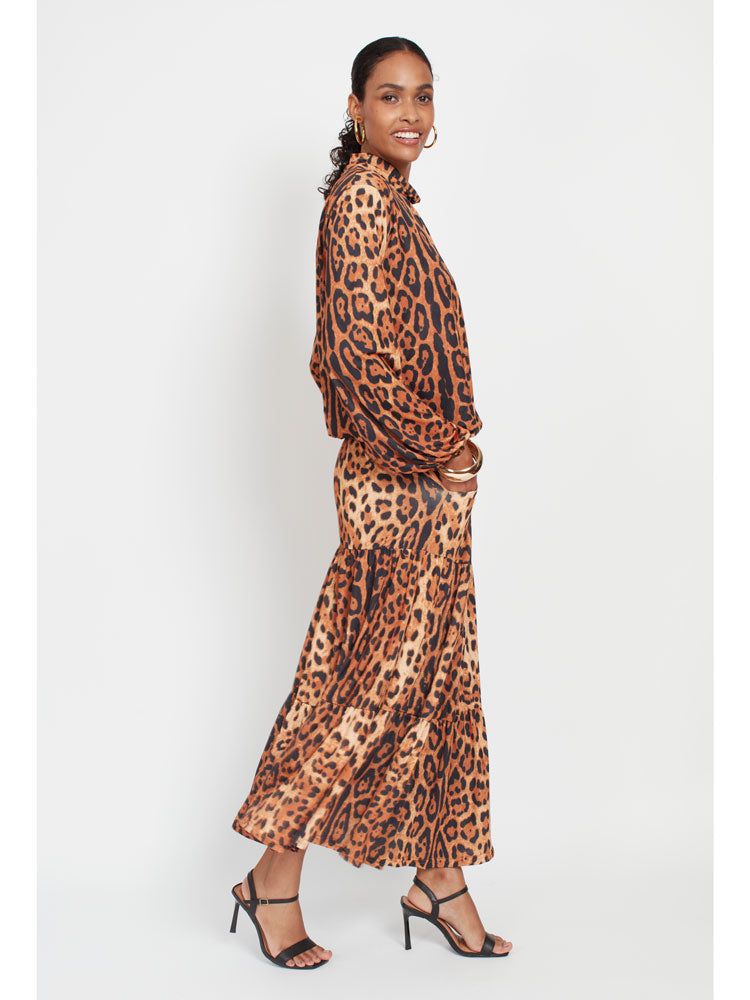 Onjenu Griffin Skirt Leopard Print