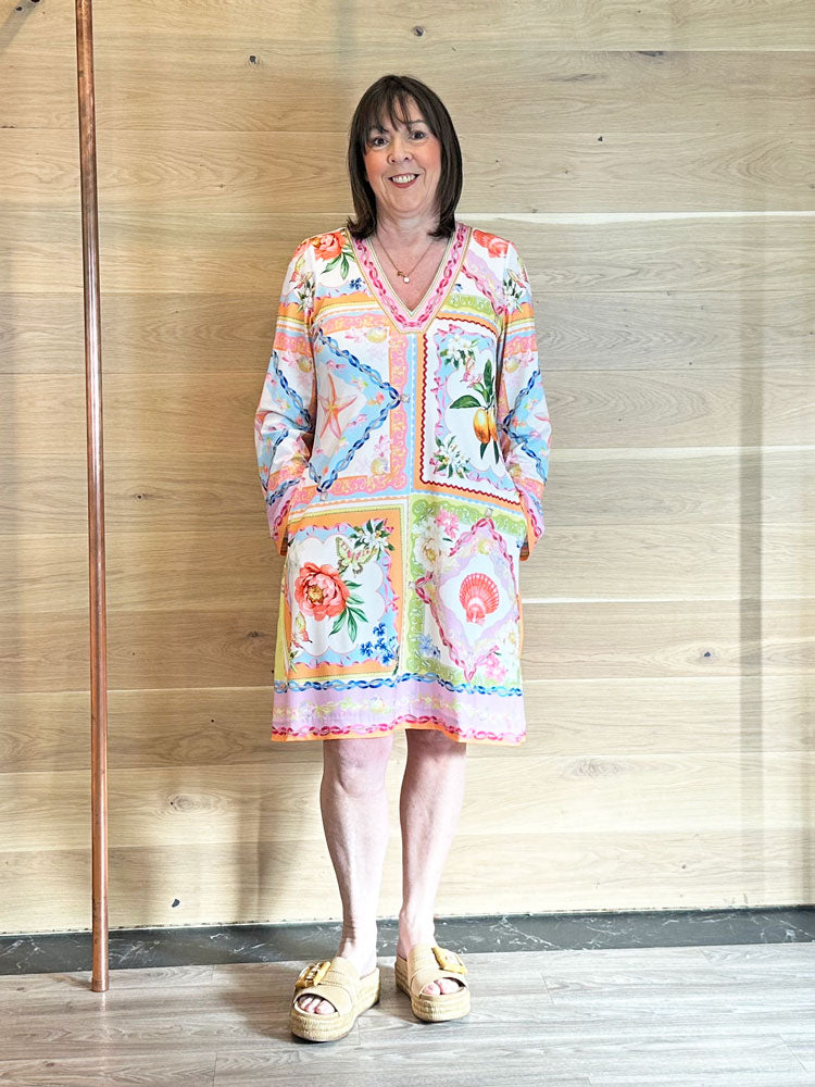 Hale Bob Aadhya Dress Orange