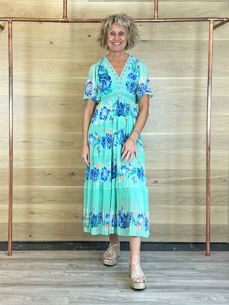 Hale Bob Angie Dress Mint