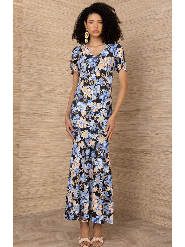 Hale Bob Evadne Dress Black