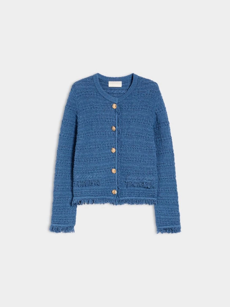 iBlues Ginosa Cardigan Light Blue