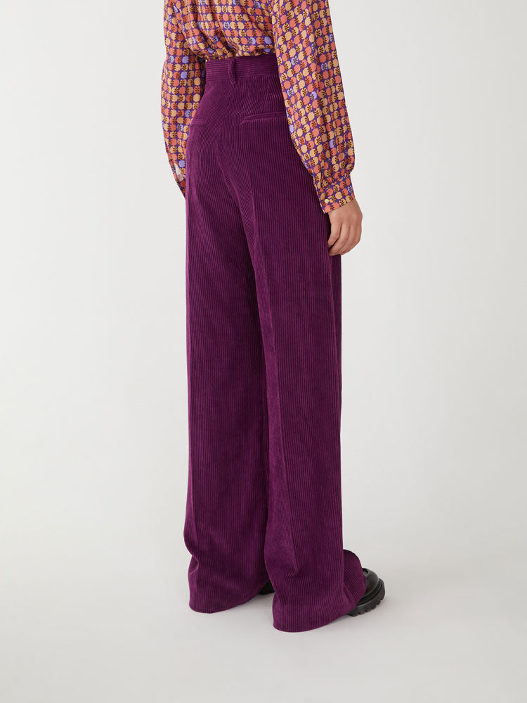 iBlues Group Corduroy Trousers Purple