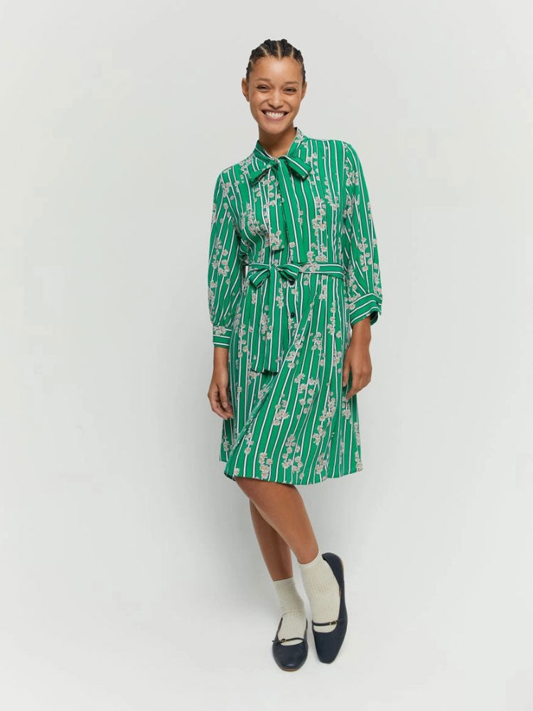 iBlues Spicco Dress Green Fine