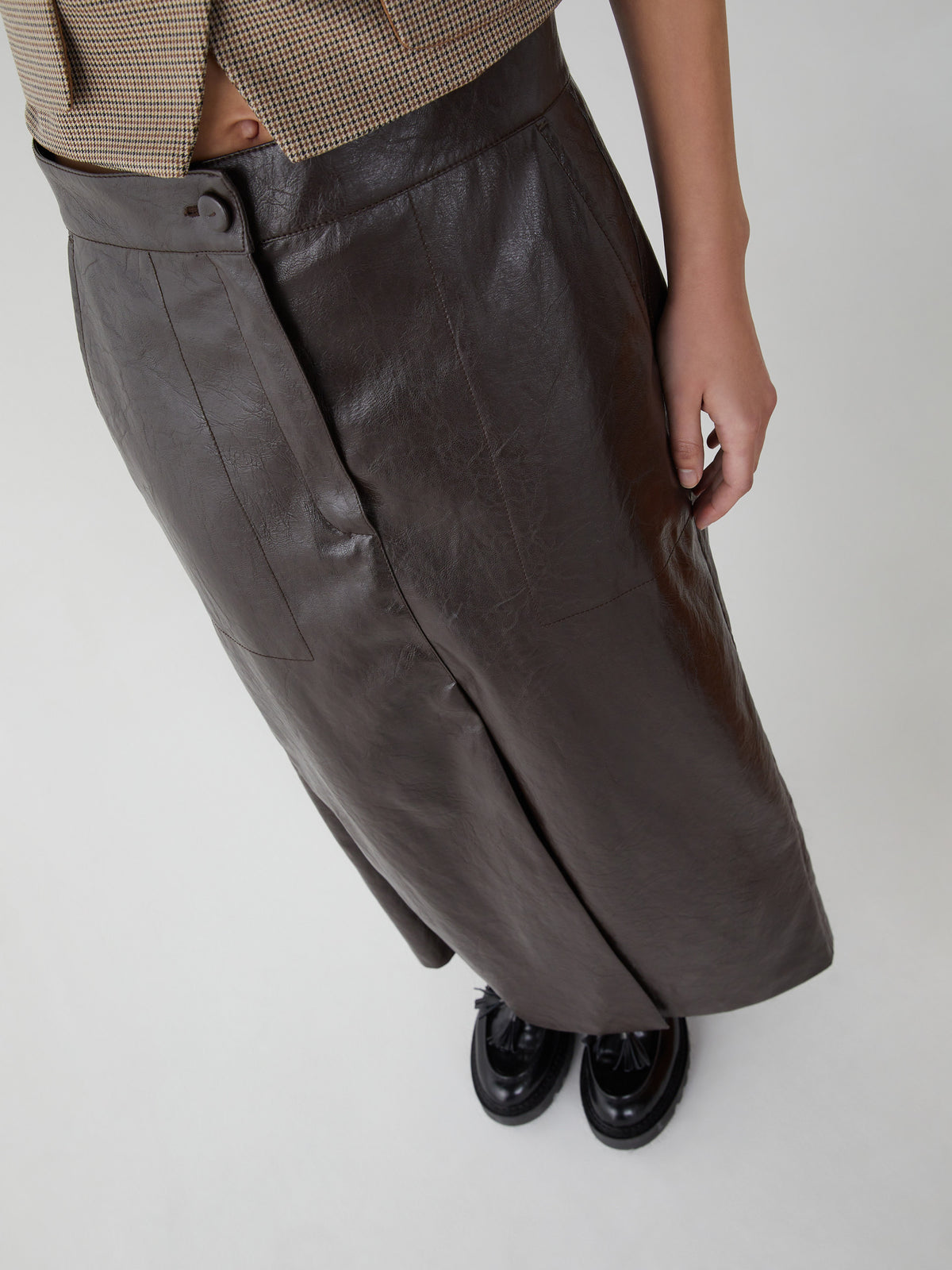 iBlues Catone Skirt Brown