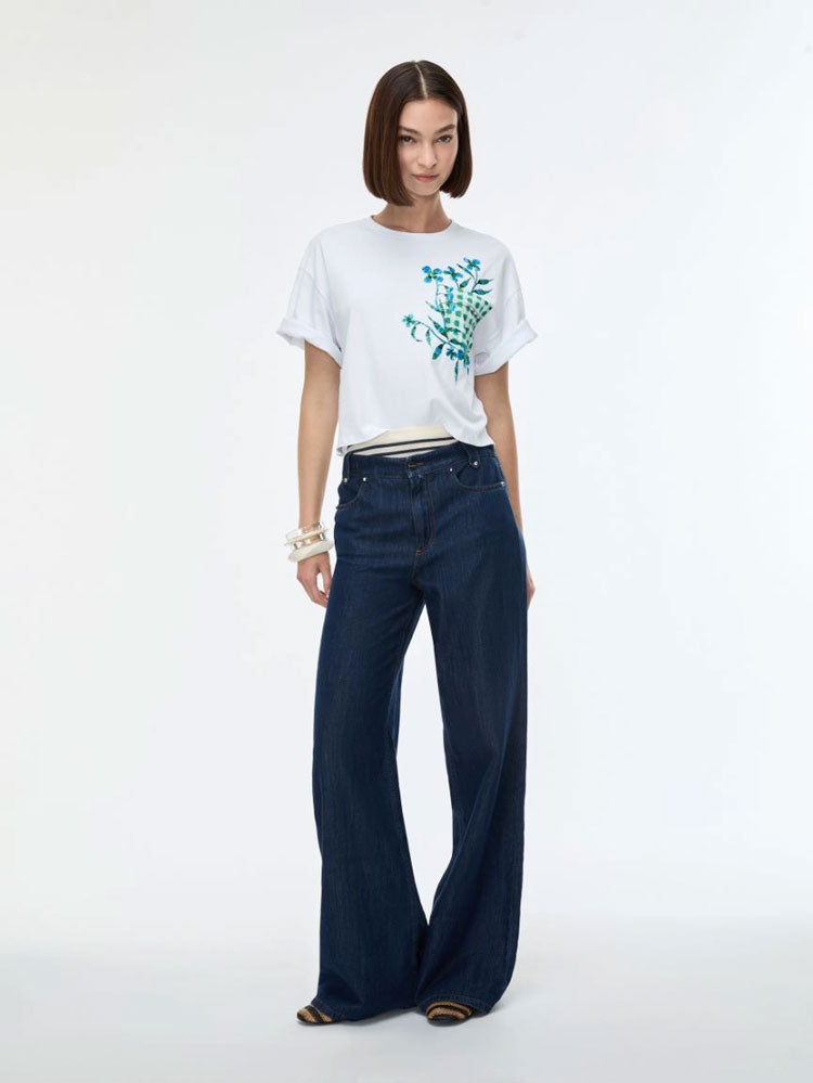 iBlues iBlelodia T-Shirt White Romantic