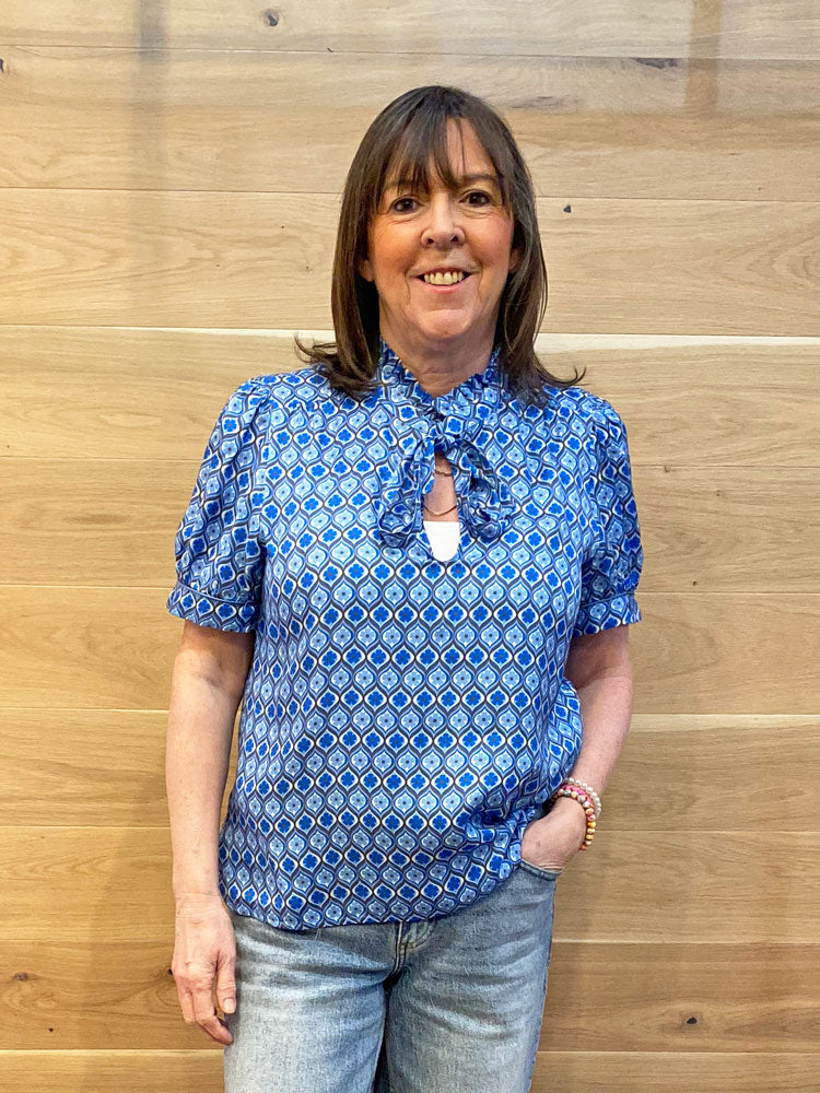 iBlues iBlpasso Blouse Light Blue