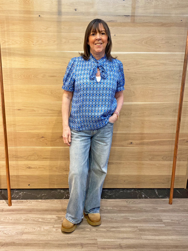 iBlues iBlpasso Blouse Light Blue