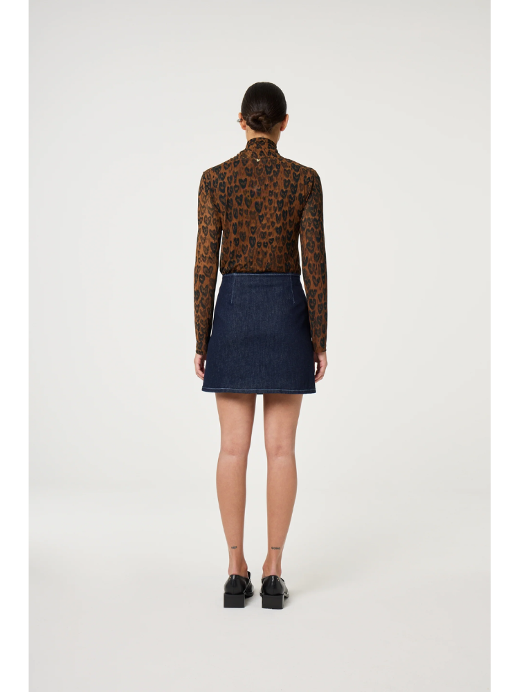 Fabienne Chapot Jane Top Leopard Print