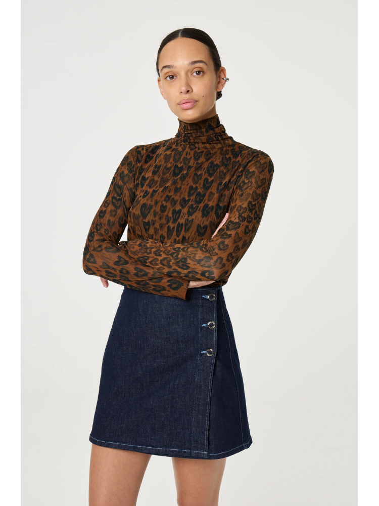 Fabienne Chapot Jane Top Leopard Print