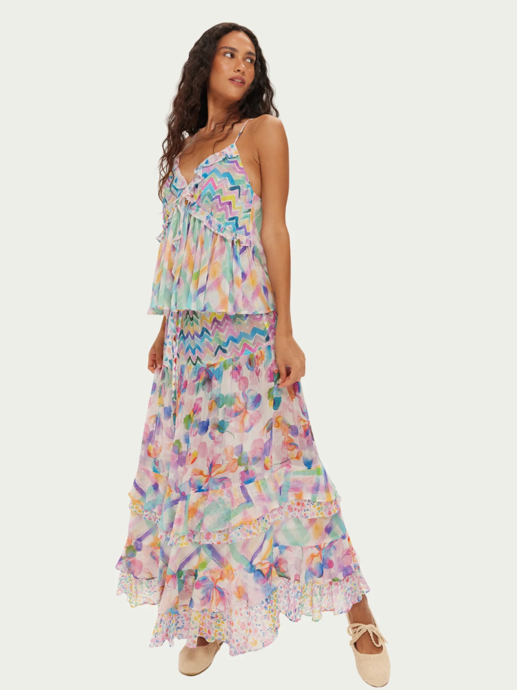 Me369 Poppy Ruffled Cami Fairy Dust