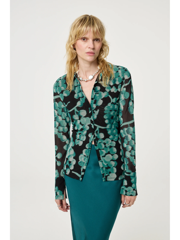 Fabienne Chapot Kevis Blouse Black/Mint