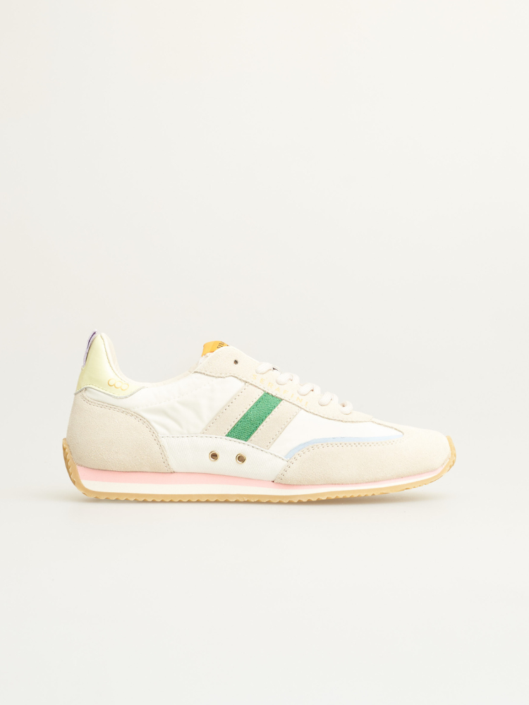 Serafini Lady D Trainers Green &amp; Yellow