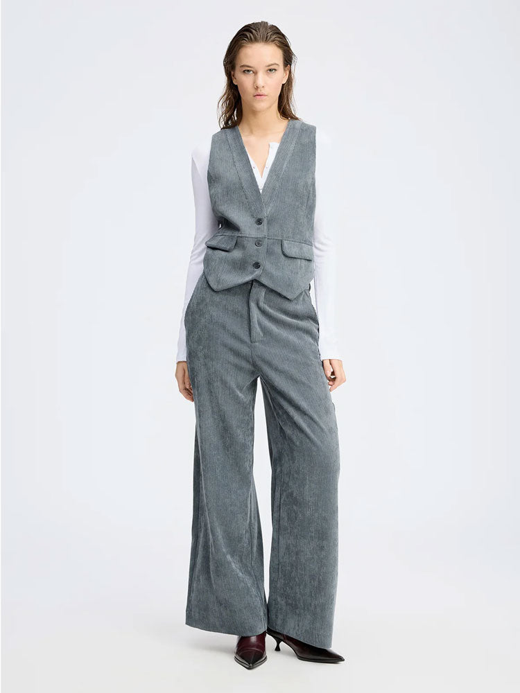 Munthe Lillian Waistcoat Charcoal