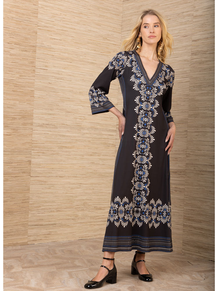Hale Bob Lilyana Dress Black