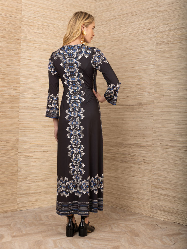Hale Bob Lilyana Dress Black