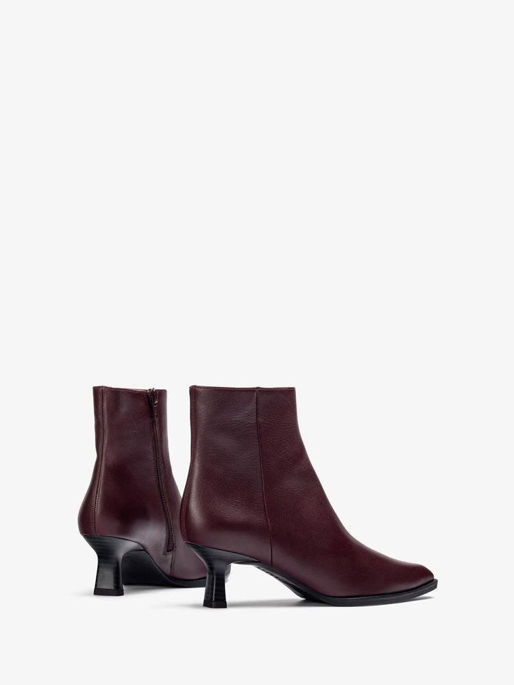 Unisa Lomas Heeled Boots Burgundy