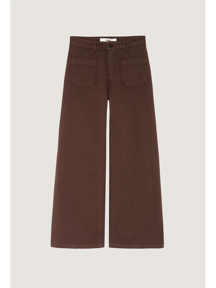 Five Lucia Pants Cacao