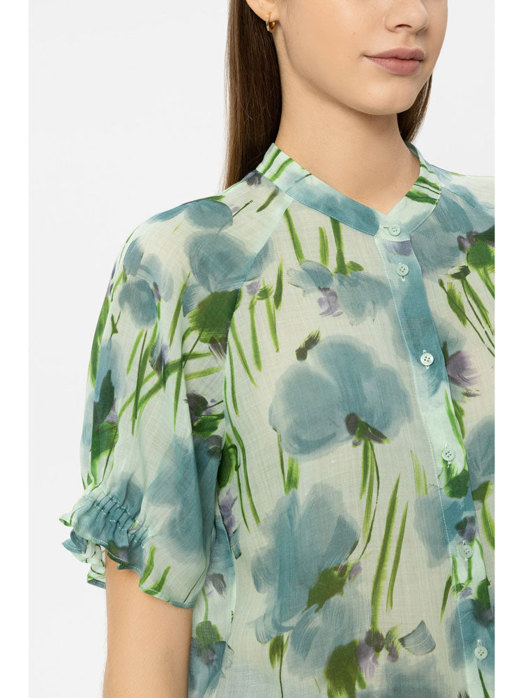 Luisa Cerano Blouse Blue