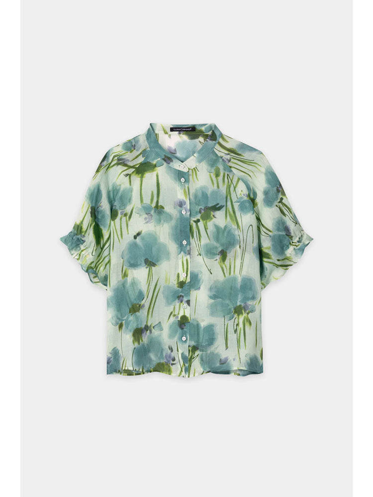 Luisa Cerano Blouse Blue