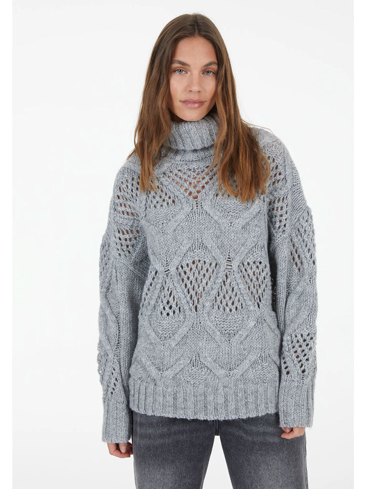 Marc Aurel Chunky Knit Grey