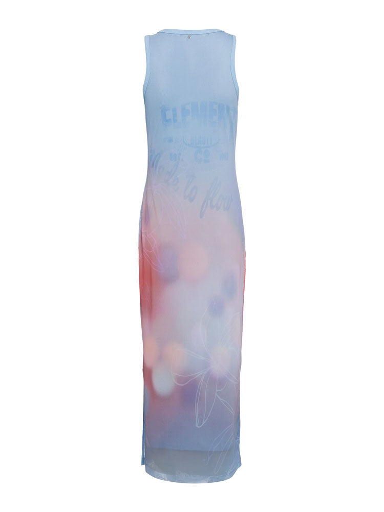 Marc Aurel Dress Blue Patterned