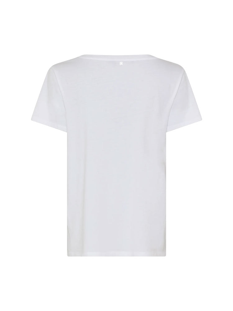 Marc Aurel V-Neck T-Shirt with Ice-Cream Stickers