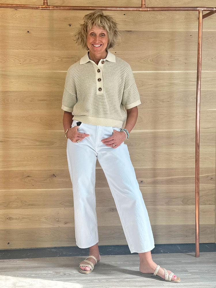 Paige Cameron Ankle Jeans Crisp White