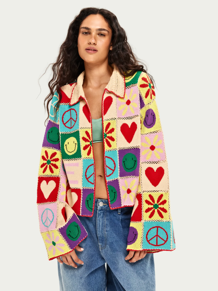 Me369 Miami Crochet Cardigan