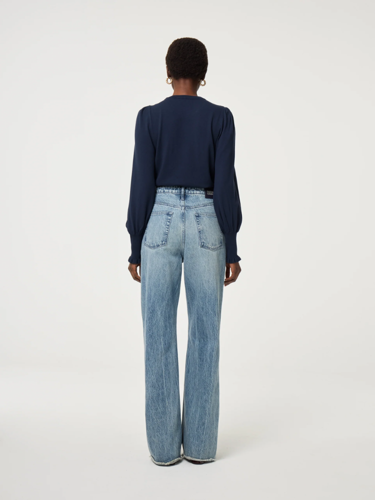 Fabienne Chapot Molly Balloon Pullover Navy