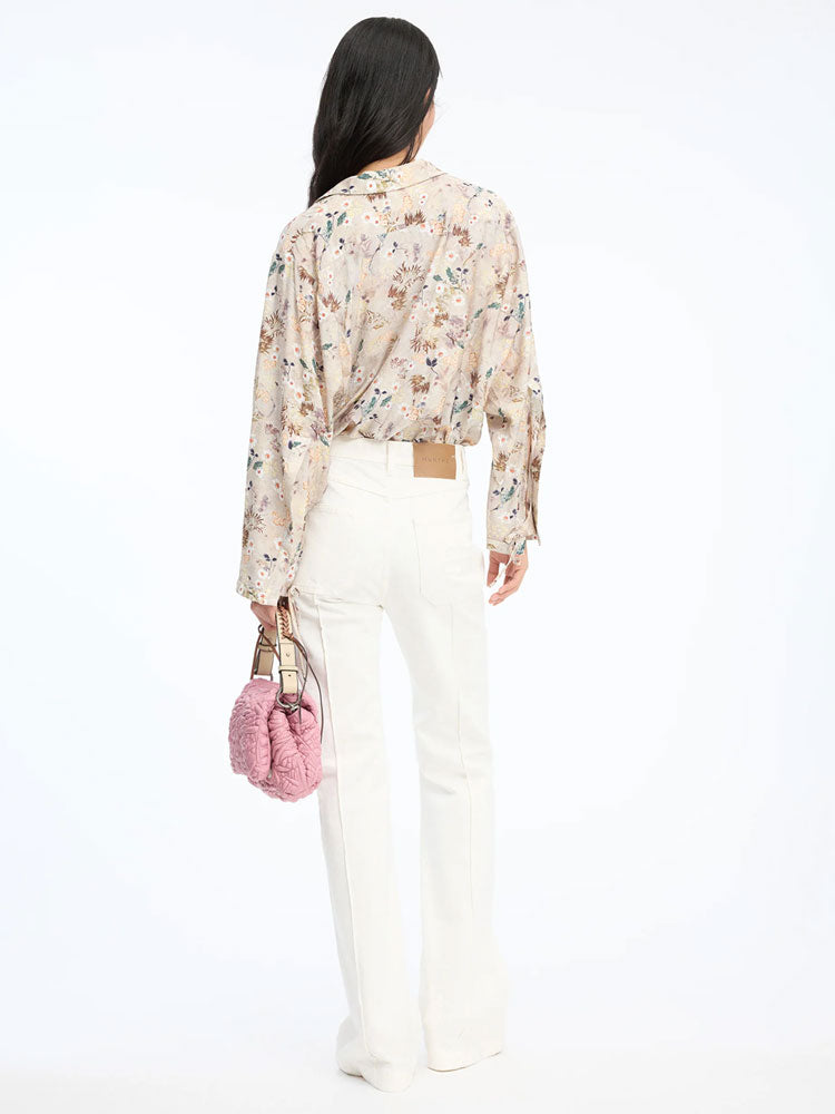 Munthe Babette Blouse Print Natural
