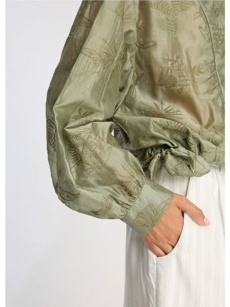 Munthe Belicia Blouse Green