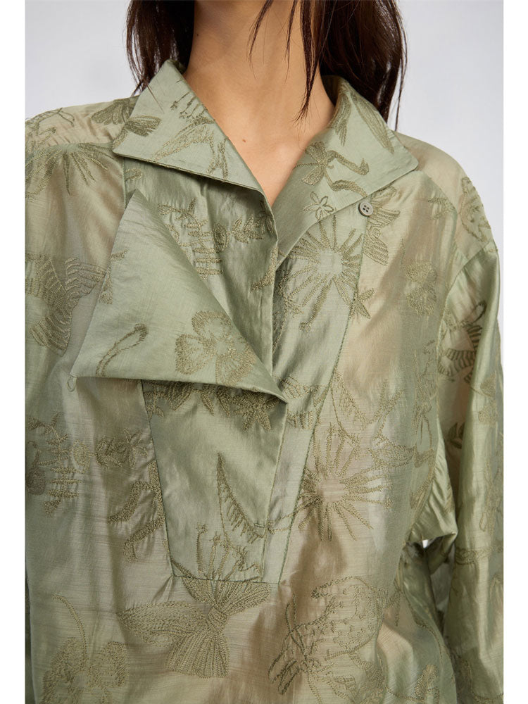 Munthe Belicia Blouse Green