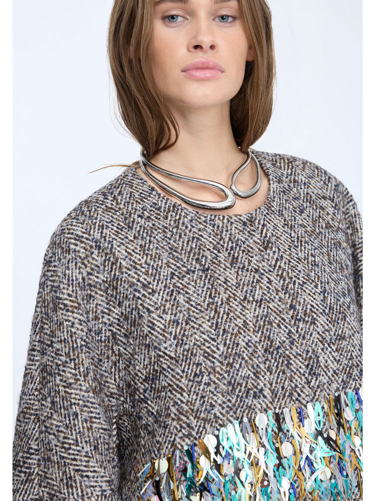 Munthe Ninella Coat Mixed Colour