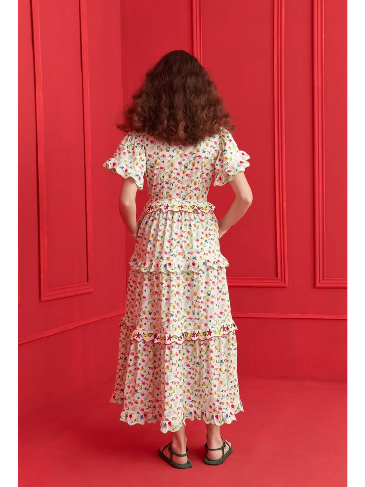 Celia B Nebula Dress White